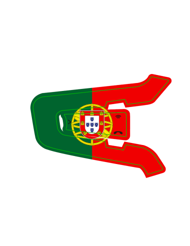 Залепващо покритие Cardo Packtalk EDGE Флаг на Испания MotointercoM - COVER-EDGE-PORTOGALLO