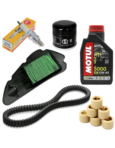 Complete service kit Honda SH 125 from 2001 to 2008 Scootershop.it - KIT-TAG-SH-125-01-08