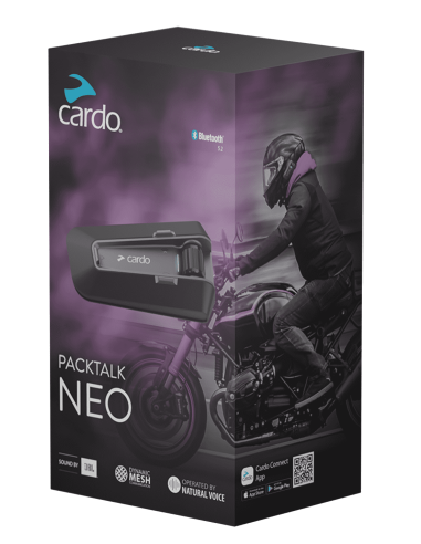Cardo PackTalk NEO Singiel domofon motocyklowy Cardo Systems - PTN00001