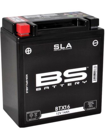 Batterie Unibat CBTX16BS 6 mois de garantie BS - BTX16