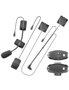 Interfono Moto Bluetooth Universale Cellular Line F4S Kit Coppia