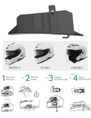 INTERFONO BLUETOOTH 5.2 SINGOLO CARDO SPIRIT PER CASCO MOTO SCOOTER  IMPERMEABILE