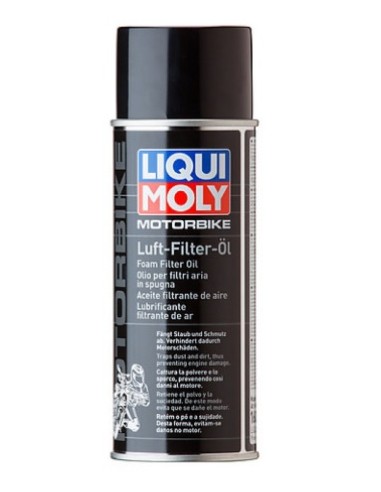Olej w sprayu 400ml do piankowych i tekstylnych filtrów powietrza motocykli LiquiMoly - 267252137