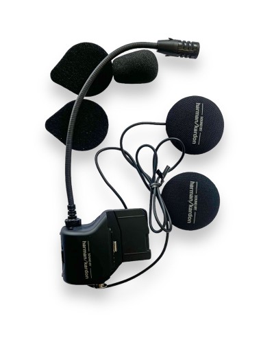 Kit Audio HD Sena 50S 30K 20S avec microphone intégré Casque Jet MotointercoM - SC-A0315-BOOM-JET-40mm
