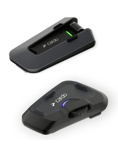 Cardo Packtalk Edge + Freecom 4X - combo de intercomunicador Bluetooth para moto MotointercoM - PTEDGE-FR4X