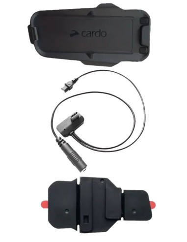 Cardo Packtalk Neo Custom suporte completo para unidade de controle com adesivo Cardo Systems - REP00201