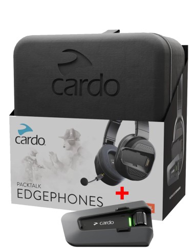Cardo Packtalk EDGEPHONES Plus συμπεριλαμβανομένης της μονάδας ελέγχου Packtalk EDGE Cardo Systems - PTHP1003