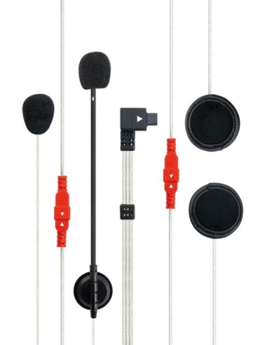 Audio Intercom Kit midland microphone and speakers for BT1 BT2 Midland - C1008.01