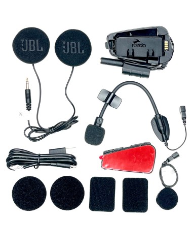 Drugi zestaw do kasku Cardo Freecom SPIRIT - Audio z okrągłymi głośnikami JBL 40 Cardo Systems - ACC00009-JBL40MM