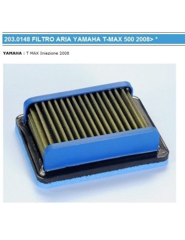 Filtr powietrza Yamaha Tmax 500 od 2008 Polini wlot POLINI SPECIAL PARTS - 203.0148