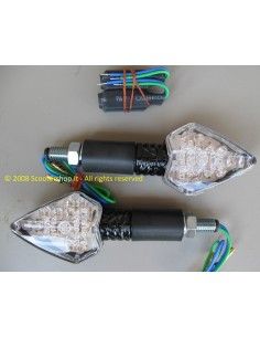 Arrows led homologated motorcycle scooter complete resistance triangular pattern - 246480180