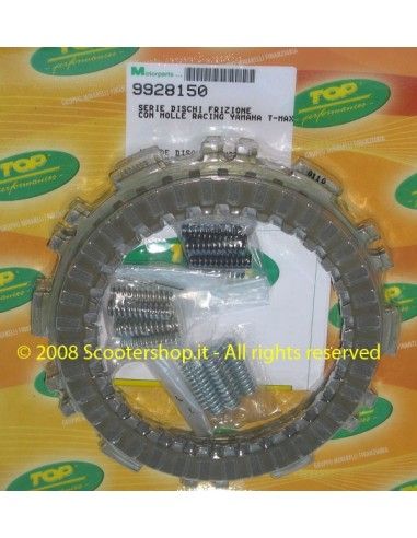 CLUTCH YAMAHA TMAX 500 COMPLETE SET OF 3 SOFT TOP PERFORMANCES RACING THE BEST FOR TMAX - 9928150