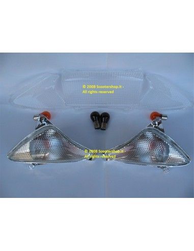 YAMAHA TMAX 500 SATIN WHITE ARROWS COMPLETE WITH BULBS READY TO ASSEMBLY ONE - 77206373