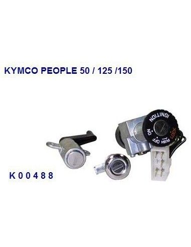 Kit de blocare Kymco People 50-125-150 cu panou de aprindere ETRE - K00488
