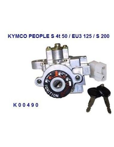Kymco People S 50-125-200 lock kit with ignition panel ETRE - K00490
