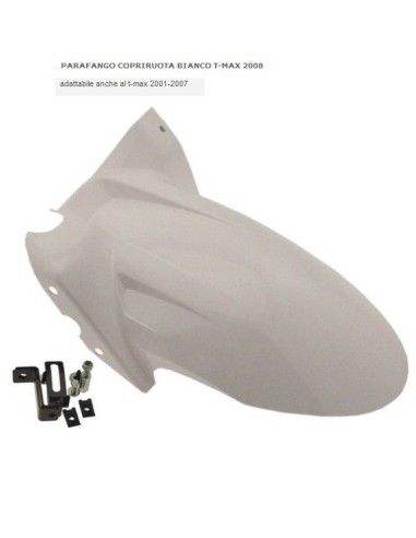 WHEEL FROM 2008 YAMAHA TMAX WHITE ADJUSTABLE REAR FENDER Hubcap AL 2001 2007 ONE - 77380030A