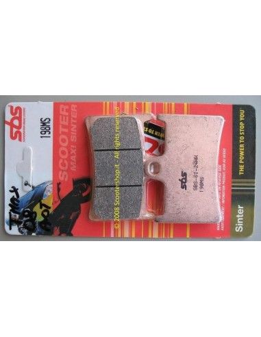 SBS brake pads Yamaha T-max 500-530-560 from 2008 Front - SBS-198MS