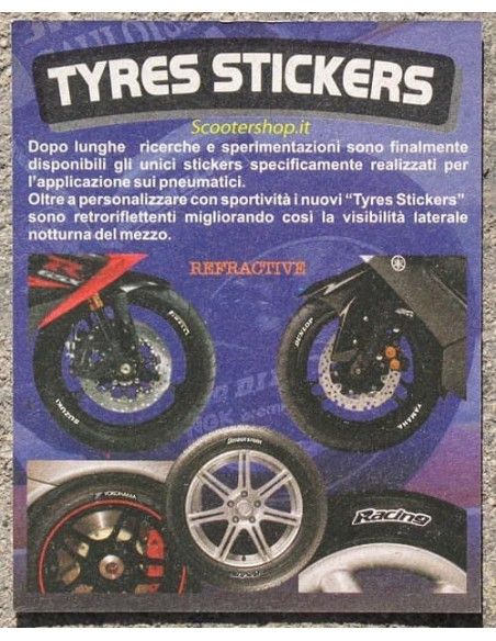 Gumiabroncsok Stikers Matricák YAMAHA logo gumi robogók - Tyres_Yamaha