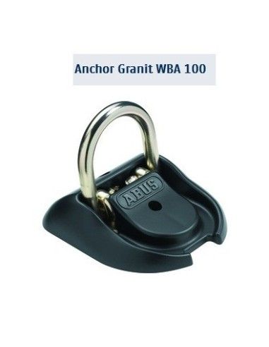 FIXED RING FLOOR to chain ABUS MOTORCYCLE IN THE GARAGE - WBA100