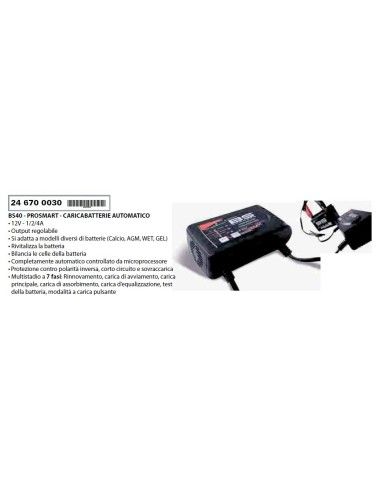 BS40 BATTERY MAINTENANCE FOR MOTORCYCLE AND SCOOTER AUTO POWER ADJUSTABLE 4AH - 246700030