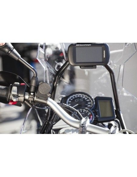 USB 12v handlebar with dual output and built-in 2000mAh - ACCMOTO2USB