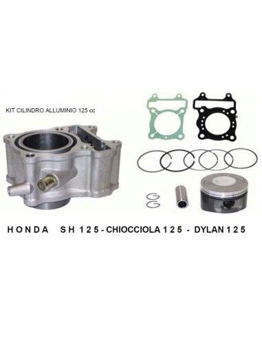 Zestaw cylindrów Honda SH125 Chiocciola 125 Dylan 125 ETRE - 9501C012