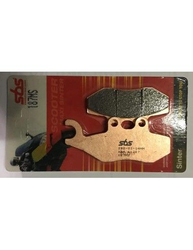 SBS Piaggio Beverly MP3 X7 X8 X9 X10 sintered front brake pads - SBS-187MS
