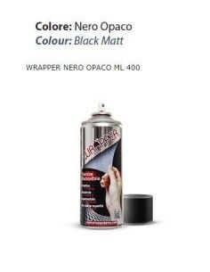 Abnehmbare Sprühfarbe Wrapper Matt Black ML 400 - 267209914