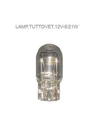 Lampa din sticlă 12V 5 / 21W cu două fire - 201754