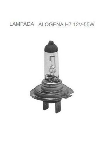 Халогенна лампа H7 12V 55W бял фронт - 77222115