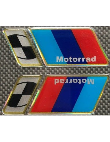 Стикер смола BMW Motorrad 9х3,5 Quattroerre - 4R-motorrad-90x35-18500