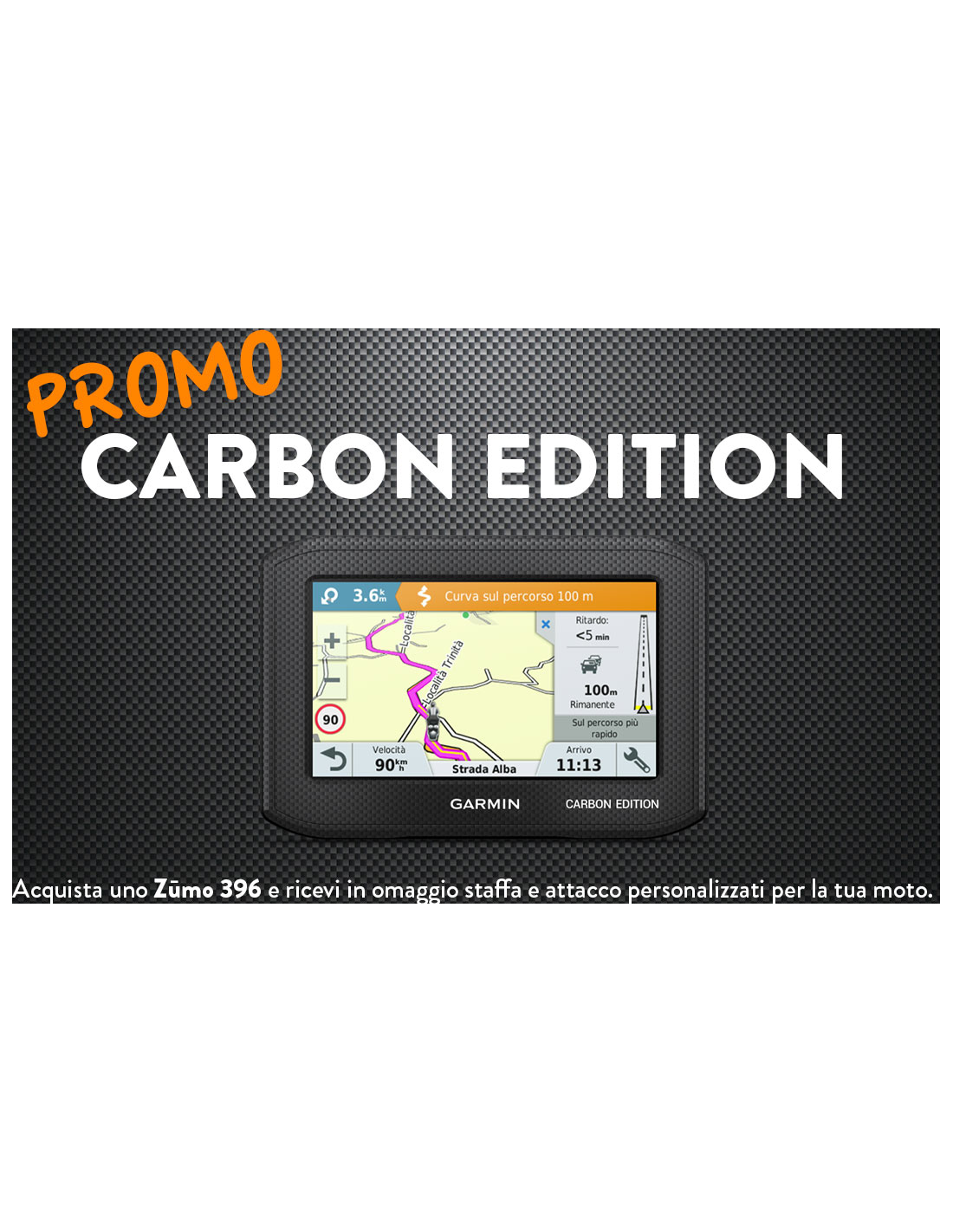 Garmin Zumo 396 LMT-S-Carbon-Limited Edition-Display (4,3