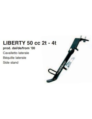 Béquille latérale Piaggio Liberty 50 à 2, et 4 fois depuis 2000 - 4409