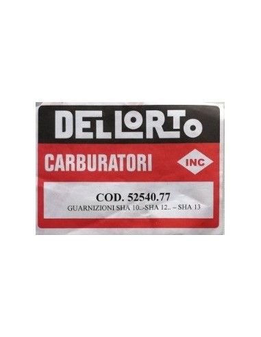 Gasket set for Carburettor Dellorto SHA 10 12 13 - 52540