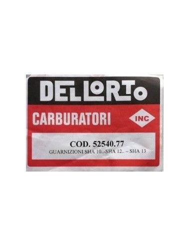 Pakking set voor Carburateur Dellorto SHA 10 12 13 - 52540