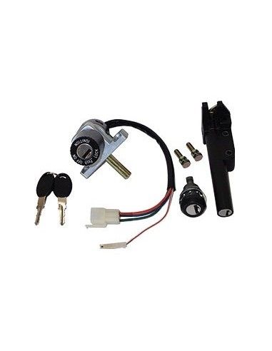Lock kit with ignition panel Aprilia Scarabeo 50 2Tempi Piaggio from 2006 to 2014 ETRE - K00429