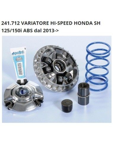 Variator Honda SH 125 150 från 2013 till 2017 Polini Hi-Speed - 241.712