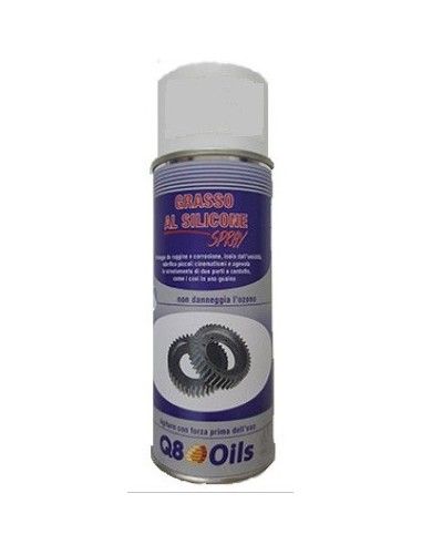 Tłuszcz, silikon w Sprayu 400 ML Q8 Oils - GRASSOALSILICONE