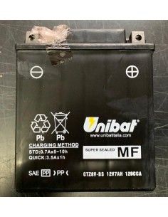 Batería CTZ8VBS Unibat garantía de 6 meses - CTZ8VBS