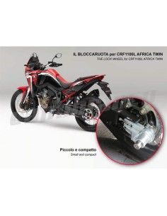 Motorcycle anti-theft ring gear lock HONDA AFRICA TWIN CRF 1100L from 2020 - WL-H05