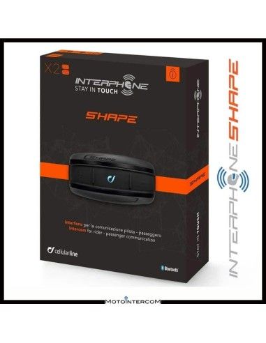 Interphone SHAPE dubbelpackning - INTERPHOSHAPETP