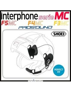 Kit Audio Pro Sound Interphone SHOEI F5MC F4MC F3MC - MICINTERPHOSHO