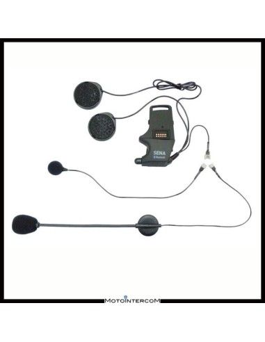 áudio intercom Sena SMH10 versão completa Kit de dois microfones Sena Bluetooth - SMH-A0302