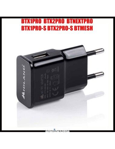 Zasilacz interkomu Midland Bluetooth 5V 1200mA Baterie Lipo Midland - C1254