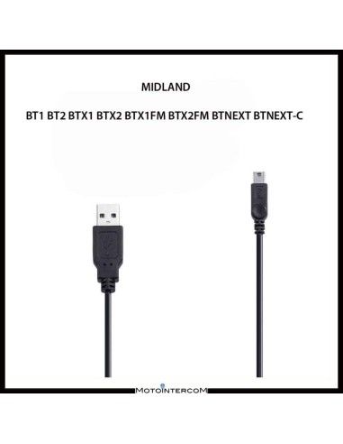 Interfono Bluetooth Midland BTX2 FM singolo