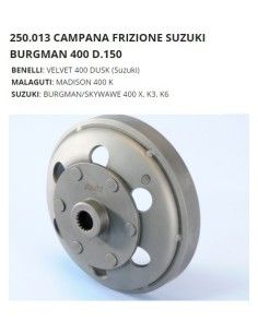 Campana Frizione Suzuki Burgman 400 K3 K4 K5 K6 D.150 - 250.013