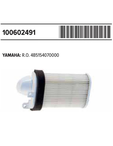 Filtro de aire Yamaha TMAX 500 de 2008 a 2011 carcasa lateral izquierda - 100602491