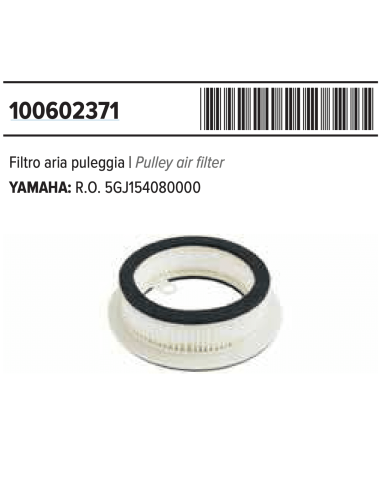 Filtr powietrza Yamaha T-max 500 do 2011 r. prawa strona obudowy RMS - 100602371