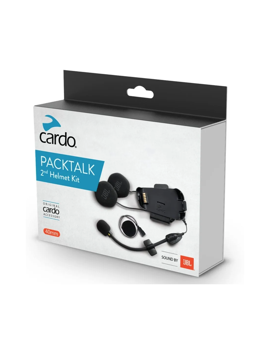 Cardo PackTalk Bold audio kit with JBL 40mm audio profiles