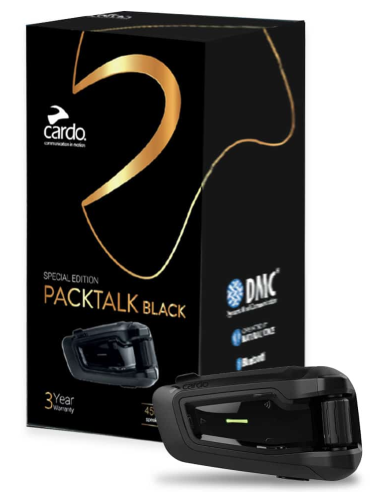 Cardo PackTalk black ειδική έκδοση με ήχο JBL 45mm Cardo Systems - PTB00040